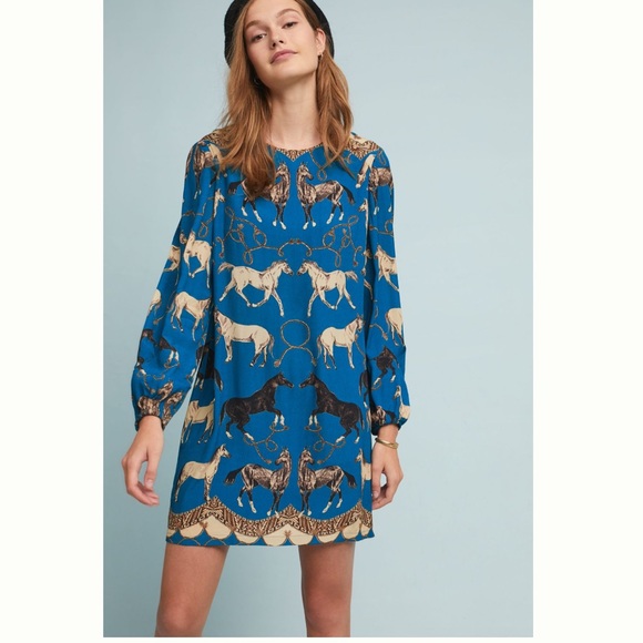 Anthropologie Corey Lynn Calter Western Tunic Dress XS - Picture 1 of 8